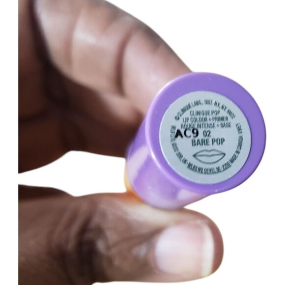 Clinique Pop Lip Colour & Primer #02 Bare Pop - Picture 2 of 3